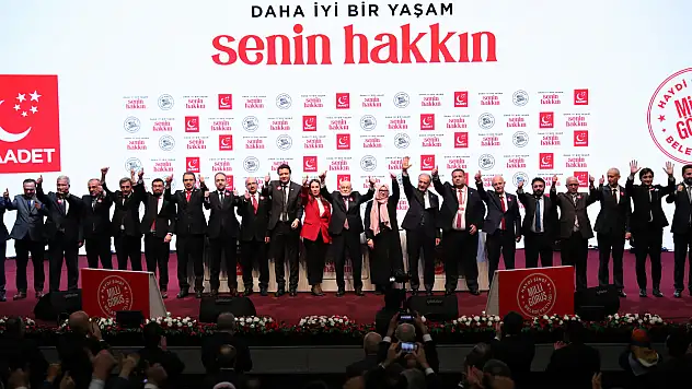 Saadet Partisi adayını karşılayacak!