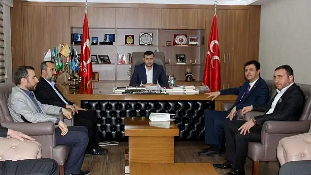 Saadet Partisi'nden MHP'ye ziyaret
