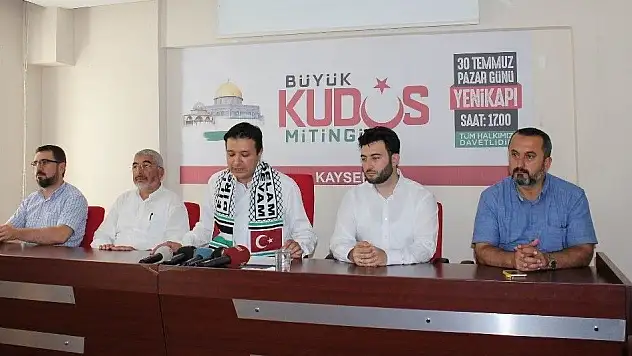 Saadet Partisinden 'Büyük Kudüs Mitingi'ne çağrı