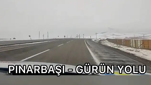 Saat 17:00 itibarıyla Kayseri yollarında son durum!