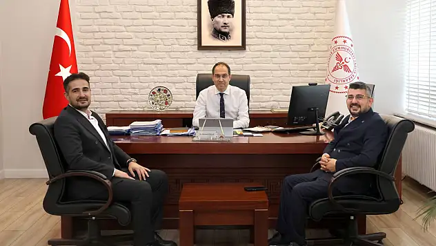 Sağlık Müdürü Erşan'a AK Parti ziyareti