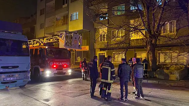 Sahabiye Mahallesi'nde yangın çıktı