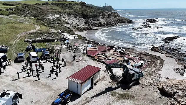 Kaçak yapıların yıkımı için harekete geçildi!