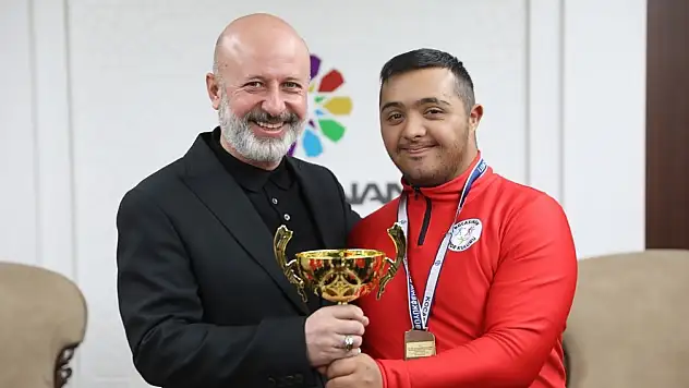 Kocasinan'ın gururu Samet Balcı Türkiye Şampiyonası'na hazırlanıyor