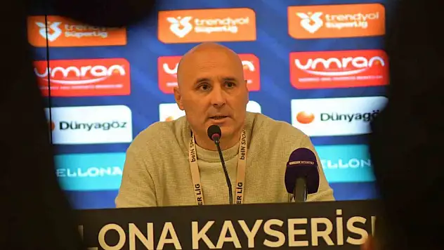 'Kayserispor'un vermiş olduğu mücadele çok üst düzeydeydi'