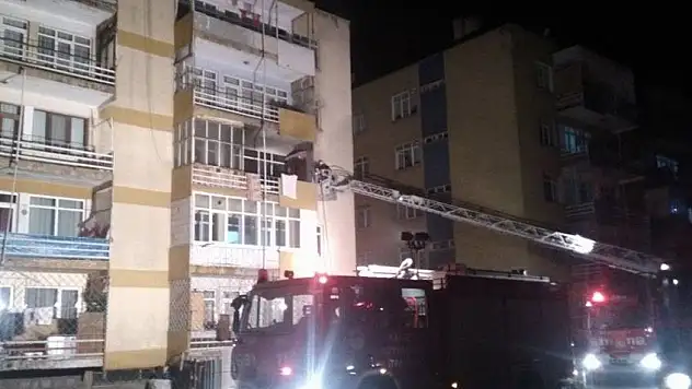 Sanayi Mahallesi'nde korkutan yangın