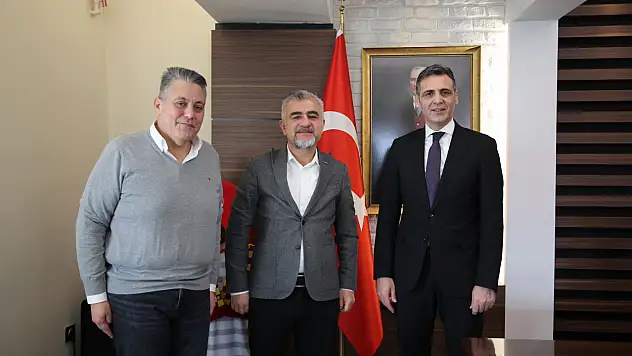 Sanayici iş adamlarından Emniyet Müdürüne ziyaret