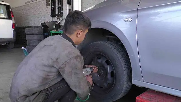 Sanayide 'kışlık lastik' yoğunluğu