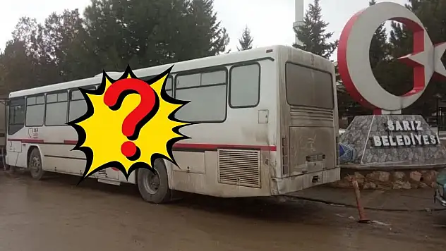 Sarız'da dikkat çeken araç! Neden geldiği sonradan anlaşıldı