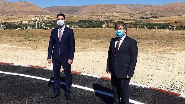 Sarız Helikopter Pisti Hizmete Girdi
