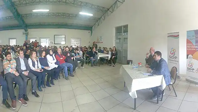 SDP Referandumda 200 STK ile bir araya geldi