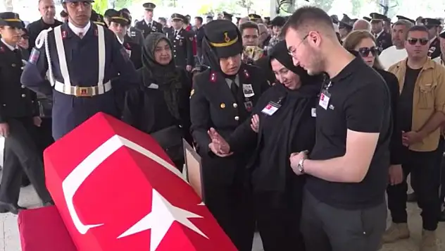 Şehide acı veda