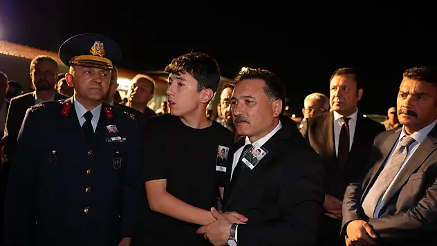 Şehidimizin cenazesi Kayseri'ye getirildi