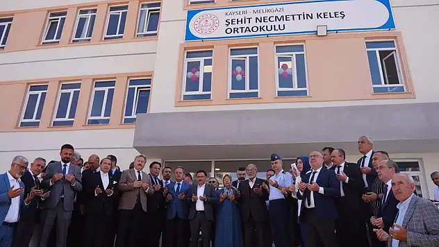 Şehit Necmettin Keleş'in adı okulda yaşatılacak!