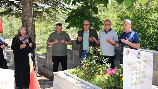 Şehit Piyade Teğmen Bekir Öztürk unutulmadı