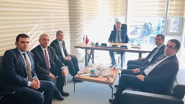 Şeker Dairesi Başkanından Pancar Şekeri Üreticileri Derneğine Ziyaret