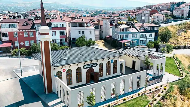 Kayseri'de yeni cami ibadete açılıyor! Cuma günü