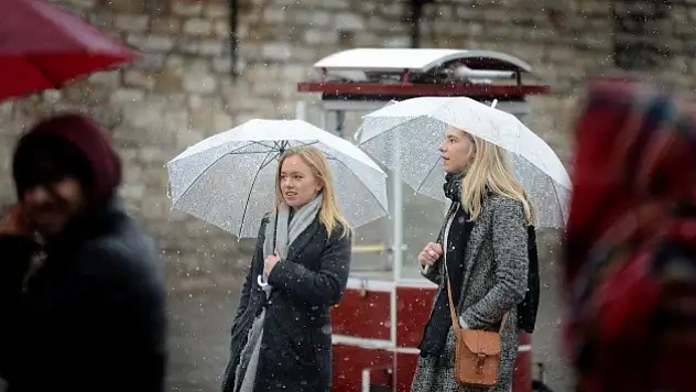 Şemsiyeleri hazırlayın!