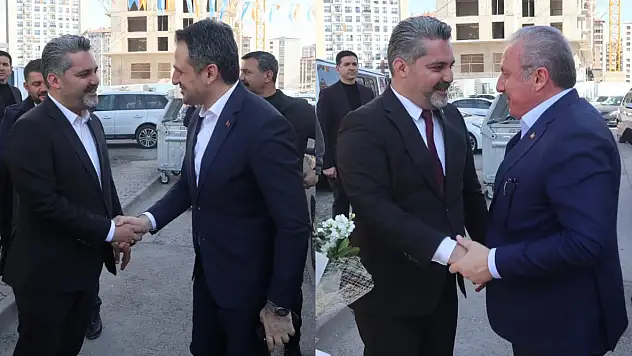 Şentop ve Bakan Yardımcısı Kayseri'ye geldi