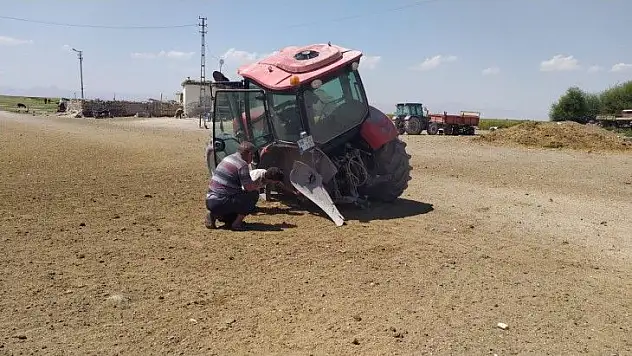 Seyir halindeyken tekerleği çıktı!