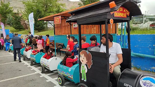 Melikgazi Belediyesi'nden 'Sıfır Atık Ekspresi'