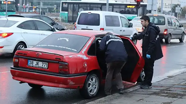 Silahla vuruldu ve yakıtı bitti