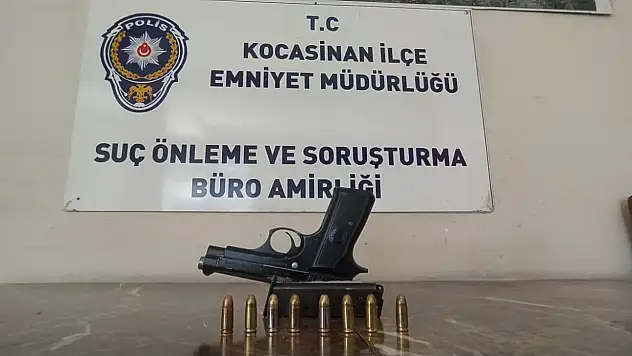 Fail suç aleti ile yakalandı!