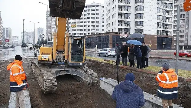 Sivas caddesi yer altından geçiliyor