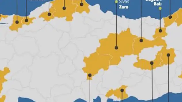 Sivas, Kars, Elazığ da var! Bakın o listede Kayseri neyle yer aldı!