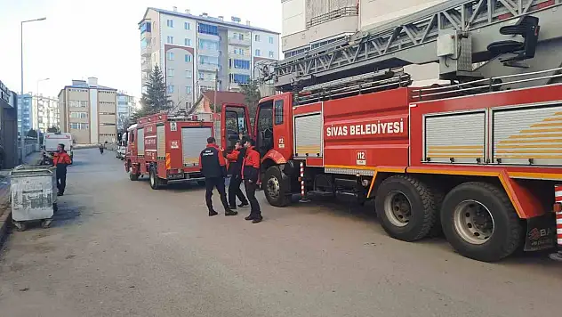 Sivas'ta asılsız yangın ihbarı ekipleri harekete geçirdi