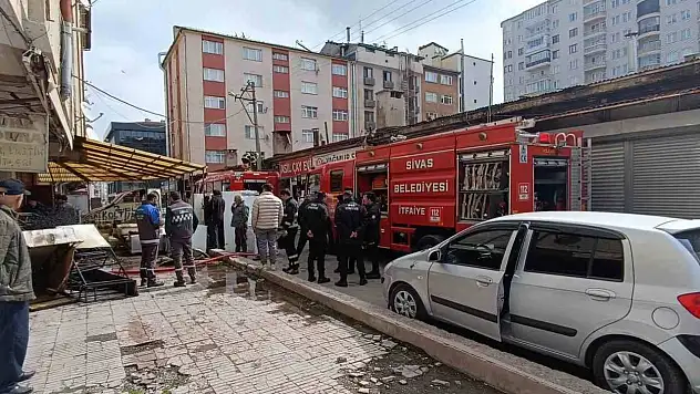 İş yerinde yangın paniği