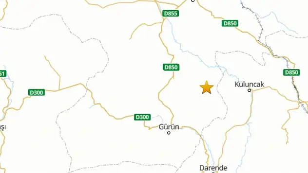 Sivas'ta deprem!