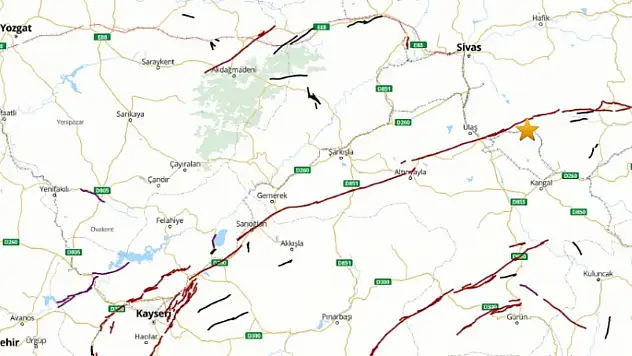 Sivas'ta deprem!