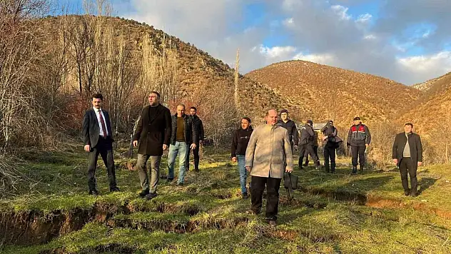 Sivas'ta heyelan