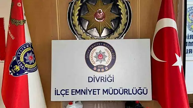 Sivas'ta kaçak alkol operasyonu