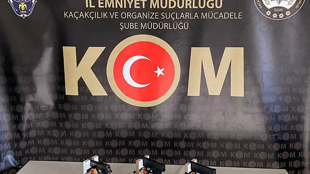Silah ve mühimmat kaçakçılığı operasyonu