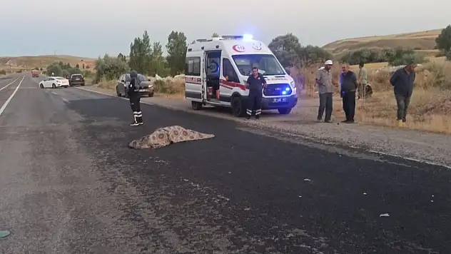 Sivas'ta trafik kazası: 1 ölü