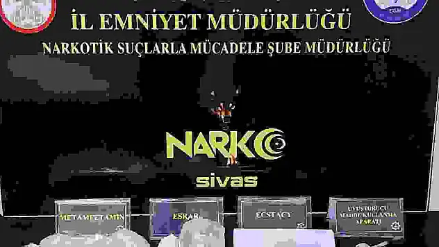 Sivas'ta uyuşturucu operasyonu: 1 tutuklama