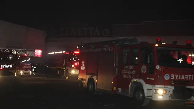 Son dakika! Kayseri OSB'de ikinci yangın