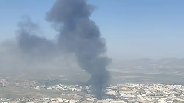 Son dakika: OSB'den dumanlar yükseldi!