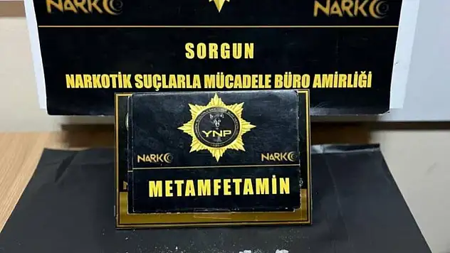 Metamfetamin ele geçirildi