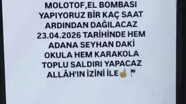 Adana'da provokatif paylaşıma anında müdahale