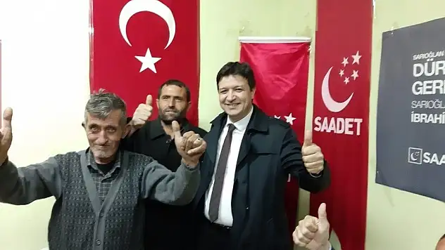 SP Büyükşehir Belediye Başkan Adayı Arıkan: 'Palas'da saadet Partisi coşkusu var'
