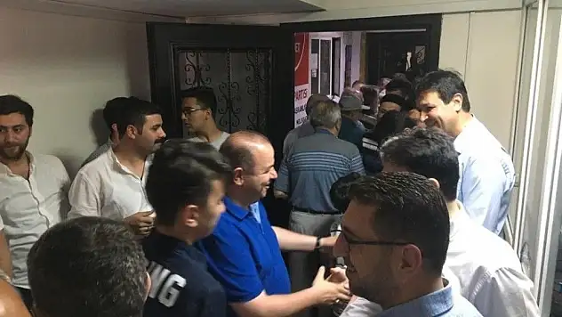 SP İl Başkanlığı'nda bayramlaşma
