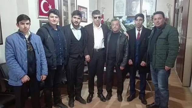 SP Melikgazi Gençlik Kolları'ndan Gaziler ve Şehitler Derneği'ne Ziyaret