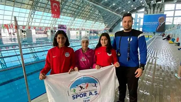 Spor A.Ş.'nin Çocukları Madalyaya Kulaç Attı