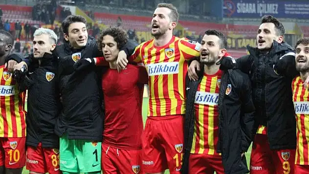 Kayserispor 3 attı 3 aldı