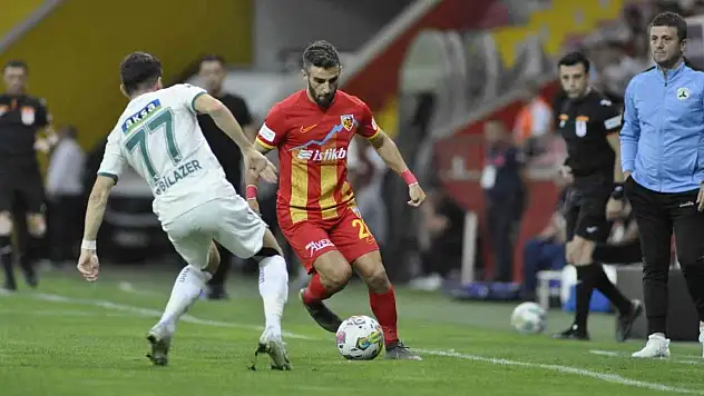 İlk yarı: Kayserispor: 1 - Giresunspor: 0