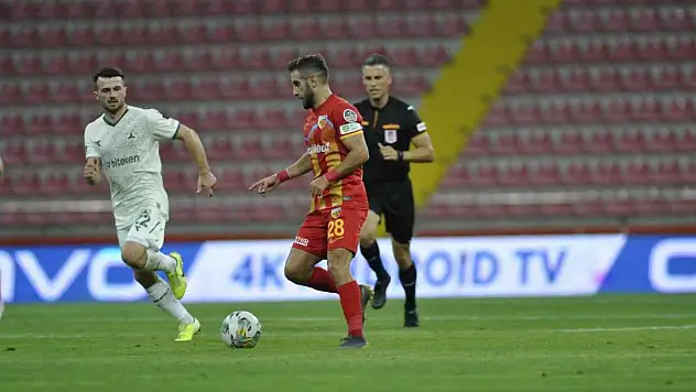 Kayserispor: 1 - Giresuspor: 0 (İlk yarı)
