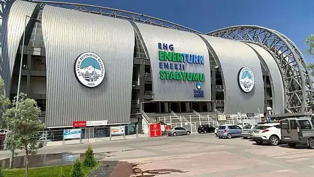 Kayserispor stadında sürpriz değişim